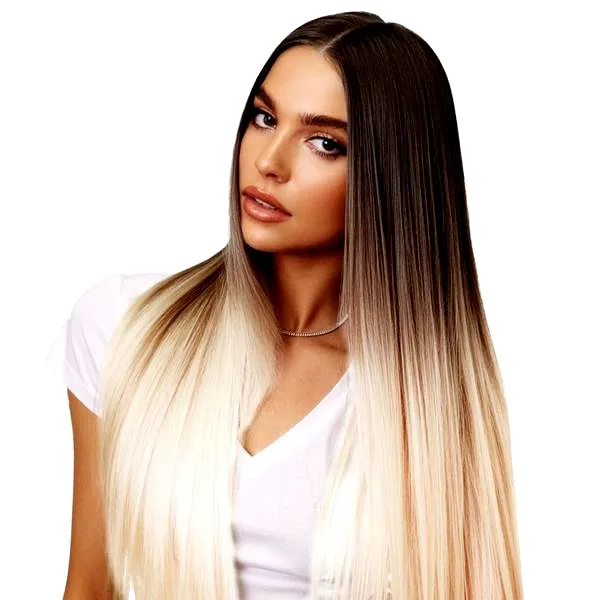 Ombre blond: miękkie przejście i trwały, piękny kolor