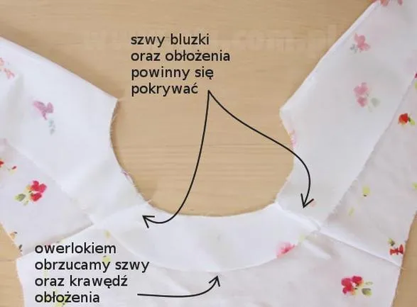 Błędy w szyciu