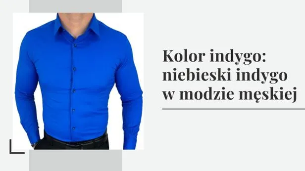 Kolor indygo w modzie