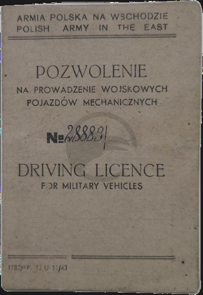 Prawo jazdy w wojsku