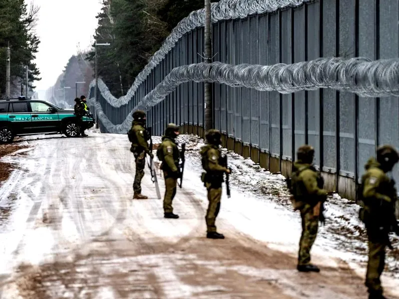 Wojsko na granicy z Białorusią
